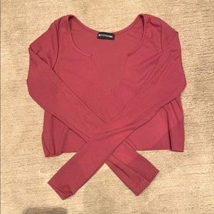 Cropped sweater